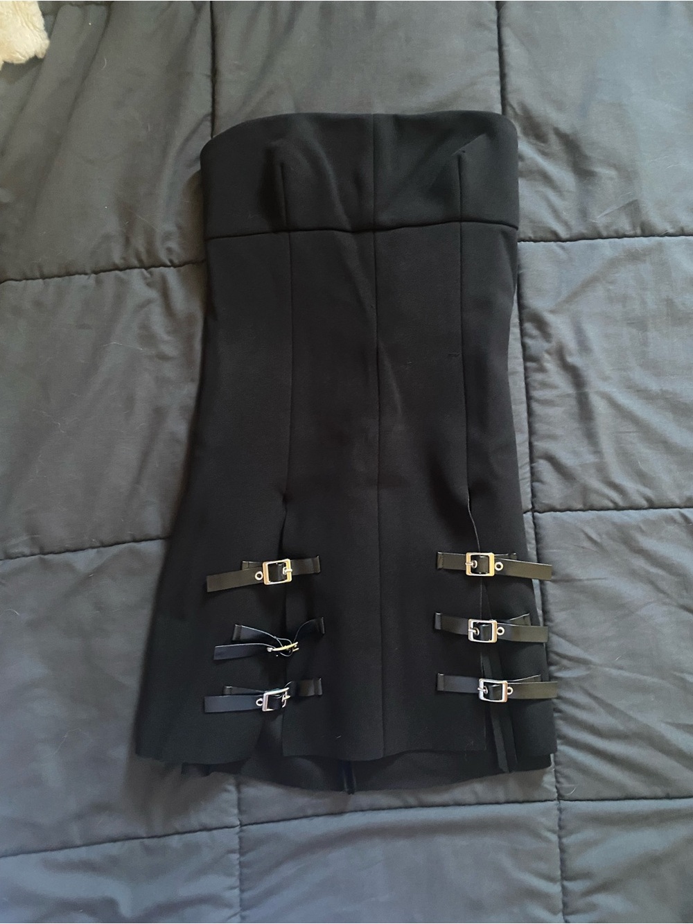 Pleasance Strapless Mini Dress